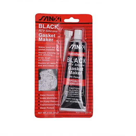 3 oz Black Silicone Waterproof Sealant